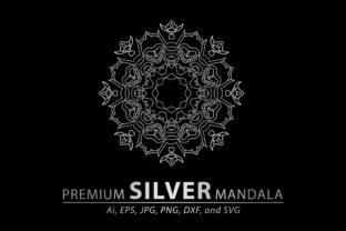 Download Premium Silver Mandala Vector Pattern - Vector pattern Collection