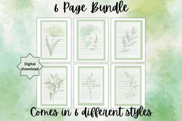 Download Botanical Stationery - Stationery Collection