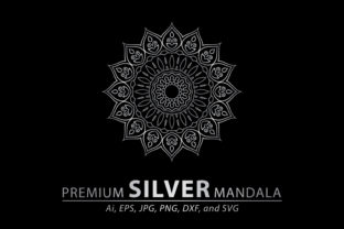 Download Premium Silver Mandala Vector Pattern - Vector pattern Collection