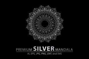 Download Premium Silver Mandala Vector Pattern - Vector pattern Collection