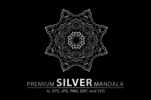 Download Premium Silver Mandala Vector Pattern - Vector pattern Collection