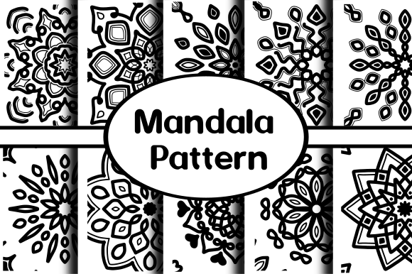 Download Mandala Vector Pattern - Vector pattern Collection
