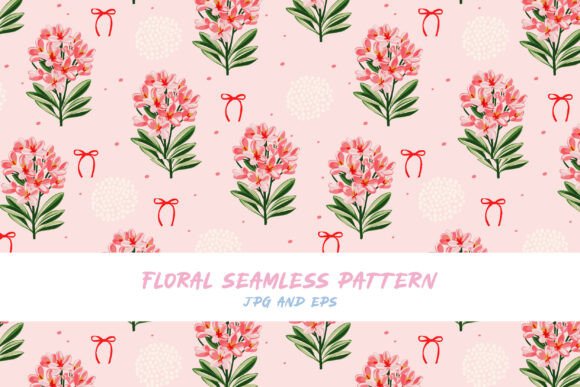 Download Flower Seamless Vector Pattern - Premium Resources