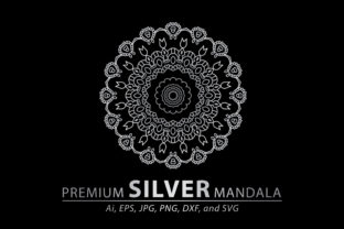 Download Premium Silver Mandala Vector Pattern - Vector pattern Collection