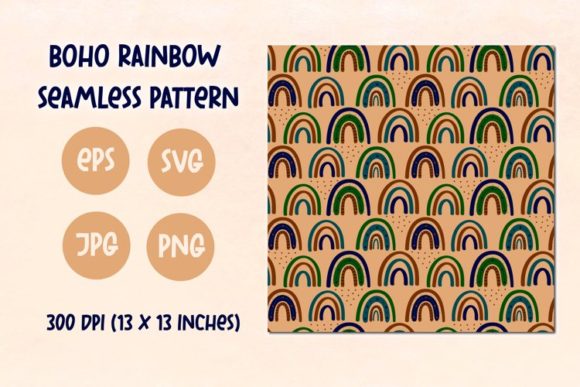 Download Boho Seamless Pattern | Bohemian Pattern - Boho Collection