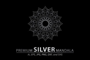 Download Premium Silver Mandala Vector Pattern - Vector pattern Collection