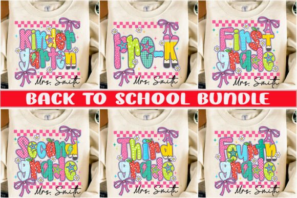 Download Personalized Back to School Png Bundle - Premium Bundle