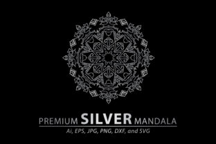 Download Premium Silver Mandala Vector Pattern - Vector pattern Collection