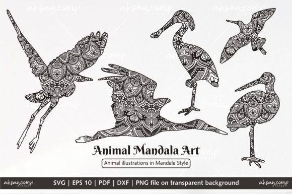 Download Animal Mandala Art. Boho Style Elements. - Boho Collection