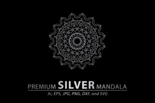 Download Premium Silver Mandala Vector Pattern - Vector pattern Collection